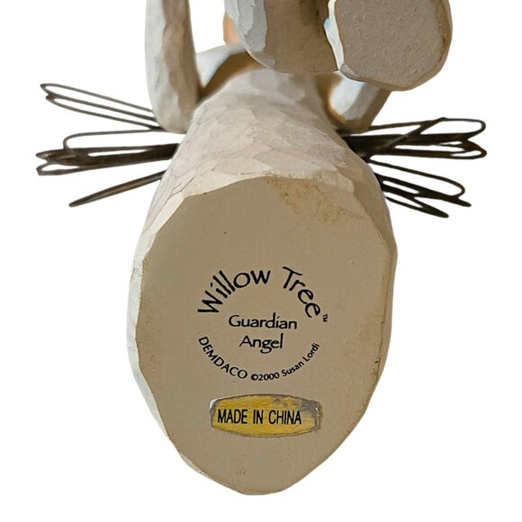 Willow Tree Guardian Angel Figurine Demdaco Susan Lordi Birth Love Healing 2000 - Picture 5 of 5
